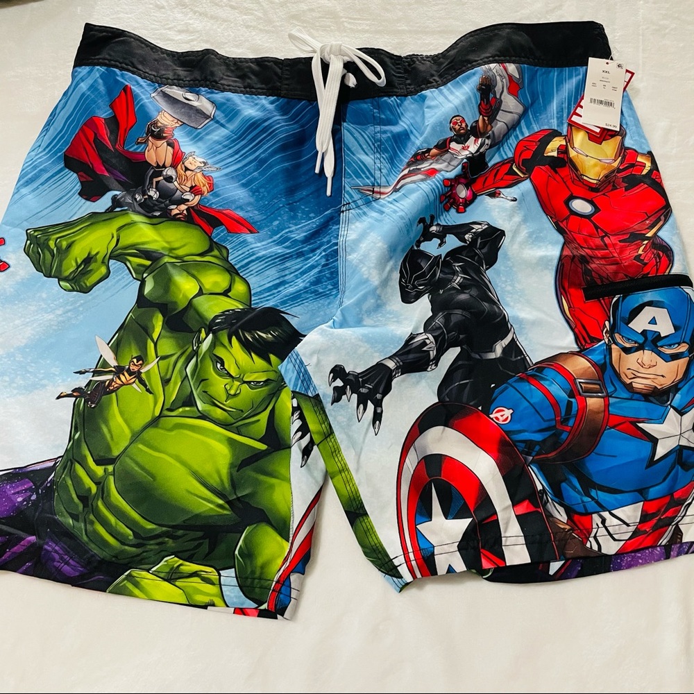 Marvel Avengers Men’s Board Shorts Swim Trunks